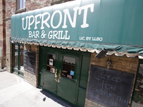 Upfront Bar and Grill at Front and George Sts. on Sunday, April 20, 2014. (Craig Robertson, Toronto Sun)