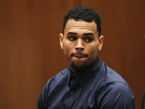 Chris Brown.

REUTERS/David McNew