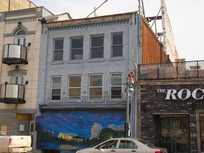 95 King Street, across from Budweiser Gardens is going to be demolished. (Mike Hensen/The London Free Press)