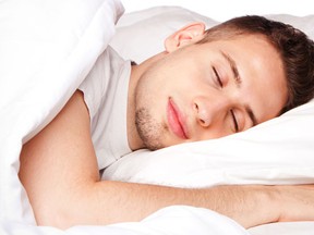 If you lash out in your sleep while having a dream about fighting, it could indicate you are more prone to brain diseases such as Parkinson's and Alzheimer's, a new Canadian study has found. (Fotolia)