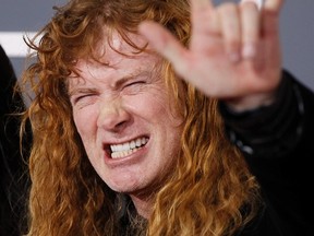 Megadeth frontman Dave Mustaine.

REUTERS/Danny Moloshok