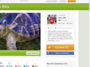 Screengrab from GoFundMe.com webpage.