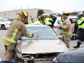 Mock crash