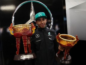 Formula One driver Lewis Hamilton’s personal life is in good shape and his racing career is back on track. (Reuters)