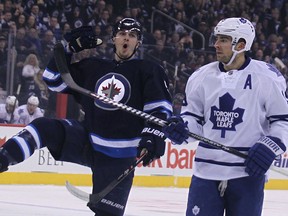 Jets centre Mark Scheifele missed the last 19 games of the season but he knee has healed and he will now suit up for Canada at the world championship in Minsk. (Kevin King/Winnipeg Sun/Files)