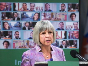 Toronto ombudsman Fiona Crean releases her TCHC report at City Hall Tuesday, April 22, 2014. (Ernest Doroszuk/Toronto Sun)