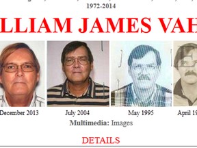 William James Vahey. (fbi.gov screengrab)