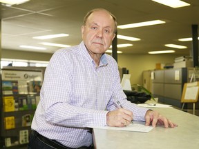 In this file photo, Richard Majkot files his papers to run for mayor. Gino Donato/The Sudbury Star