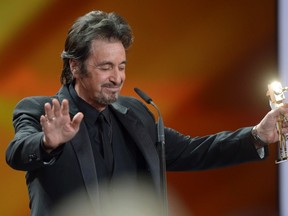 Al Pacino tops celebrity birthdays for April 25.

REUTERS/Maurizio Gambarini