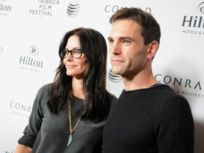 Courtney Cox and boyfriend (possible fiance) Johhny McDaid.

Angela Weiss/Getty Images for Tribeca Film Festival/AFP