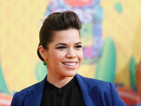 Actress America Ferrera's film dreams look set to become reality - Alloy Entertainment executives are developing a new Sisterhood of the Traveling Pants movie.

REUTERS/Danny Moloshok