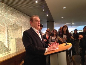Deputy Mayor Norm Kelly at City Hall on Wednesday, April 23, 2014. (Don Peat/Toronto Sun)