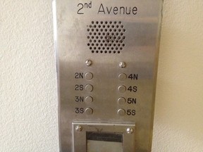 apartment buzzer