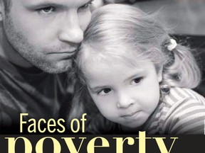 Faces of Poverty Dad and Girl