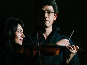 Len Ingrao is the Community Orchestra conductor and Carolyn Martinelli is concert master. (Free Press file photo)