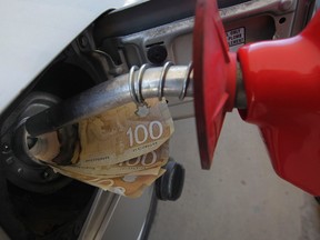 Gas price illustration in Ottawa On. Wednesday April 24,  2014.  Tony Caldwell/Ottawa Sun/QMI Agency
