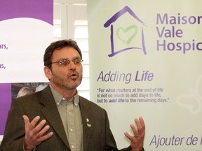 JOHN LAPPA/THE SUDBURY STAR
Leo Therrien is the executive director of Maison Vale Hospice.
