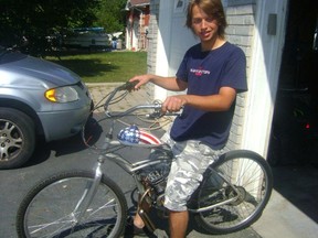 Brandon Majewski died after being hit by a car while riding his bike on Oct. 28, 2012.