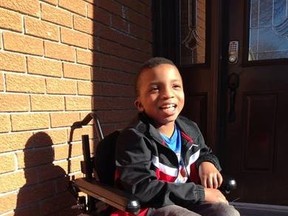 Benjamin Sheppard, 8, has cerebral palsy and needs an operation that isn't available in Ontario.