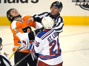 Flyers forward Jason Akeson has looked good against the New York Rangers. (USA TODAY SPORTS)