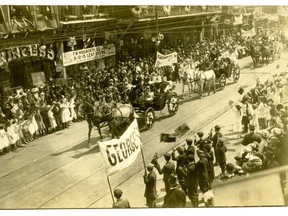 On May 7, 1914 Sarnia became a city. The day was filled with celebrations and marked a royal visit by Canada’s Governor General. The crowd that gathered along Front Street gave a loud welcome to the Duke of Connaught and his daughter Princess Patricia. SUBMITTED PHOTO