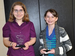 Emily Morse, right, and Ruth Ann Klassen are this year’s recipients of Leaders of Tomorrow Awards. 
Stephen Tipper Vulcan Advocate