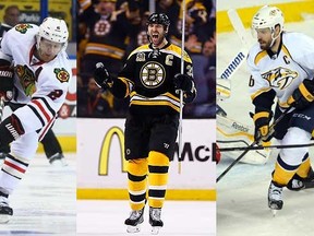 Zdeno Chara, Duncan Keith and Shea Weber were named finalists for the Norris Trophy. (QMI Agency Files)