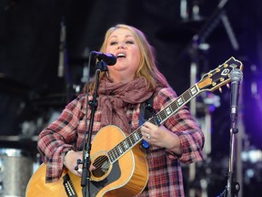 Jann Arden performs at McMahon Stadium during the Alberta Flood Aid Concert in NW Calgary, Alta. on Aug. 15, 2013.  (QMI Agency)