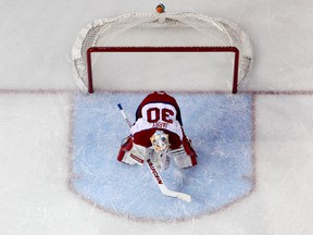 Tristan Jarry has shown no first-year jitters in the playoffs but he faces his toughest test yet when the Oil Kings take the ice against the potent Portland Winterhawks offence. (David Bloom, Edmonton Sun)