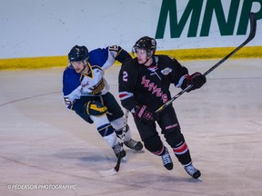 The Blues fell 2-1 to the Coquitlam Express
