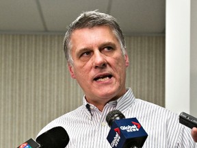 AUPE President Guy Smith said details of the four-year wage agreement between the union and the province will be released after it's ratified by their members. EDMONTON SUN/File)