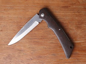 Pocket knife. (File photo)