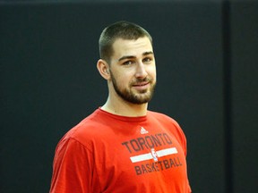 Jonas Valanciunas Michael Peake/Toronto Sun/QMI Agency