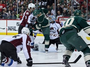 The Colorado Avalanche host the Minnesota Wild for Game 7 of their Western Conference opening-round series on Wednesday night. (Brace Hemmelgarn-USA TODAY Sports)