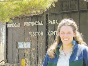 Caitlin Sparks, one of Rondeau Provincial Park?s naturalists, says the park staff are excited to be welcoming birds and bird watchers for the May 3 kickoff of their ?Festival of Flight.? The park?s spring migration festival continues to May 19. (Paul Nicholson/Special to QMI Agency)