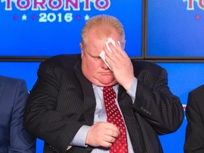Toronto Mayor Rob Ford. (Reuters)