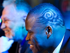 Adonis Stevenson at a press conference in Montreal on March 27, 2014. (BEN PELOSSE/QMI AGENCY)