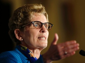 Premier Kathleen Wynne should call an election.
Craig Robertson/Toronto Sun