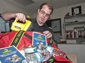 The emergency preparedness kit is a very important tool for families to have.