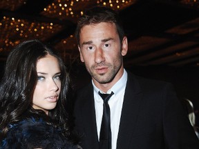 Adriana Lima and her husband, NBA star Marko Jaric attend the Brazil Foundation Gala at W South Beach on March 27, 2012 in Miami Beach, Florida.  Gustavo Caballero /AFP