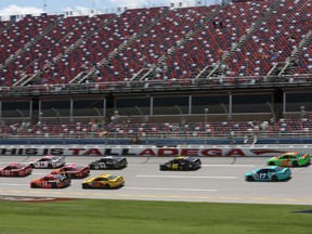 Practice at Talladega Speedway. (AFP)