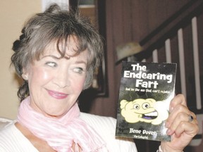 Christine Dorothy, under the pen name Ilene Dover, compiled a number of true stories of the embarrassing bodily function into The Endearing Fart. (LOIS ANN BAKER, QMI Agency)