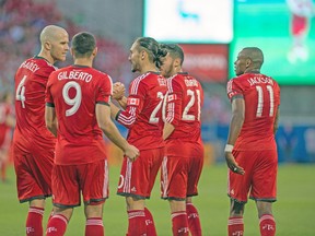 Toronto FC needs to pick up a win against New England after losing two in a row and three of the past four games. (USA TODAY SPORTS)