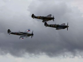 Some iconic World War II fighter planes (REUTERS files/Neil Hall)