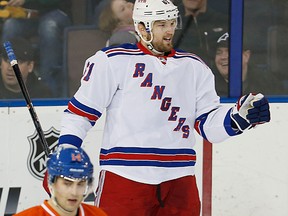 New York Rangers forward Rick Nash (Perry Nelson-USA TODAY Sports)