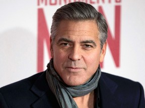 George Clooney.

REUTERS/Neil Hall/Files