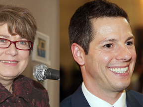 When Winnipeg lawyer Brian Bowman (right) officially jumps into the mayoralty race Tuesday, it should be music to the ears of Judy Wasylycia-Leis (left).