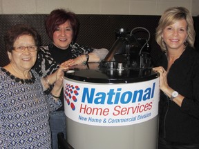 Photo supplied
Rosina Bruno and Mary Hopkin, the mother and sister of Sam Bruno, are delighted with a new program designed by National Home Services Sue Cerilli, right, that will raise money for the Sam Bruno PET Fund.