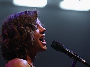 Recording artist Sarah McLachlan performs onstage at the 5th Annual ELLE Women in Music Celebration on April 22, 2014 in Hollywood, California. (Jonathan Leibson, Getty Images)