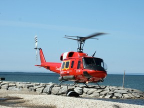 Coast Guard helicopter (file photo)